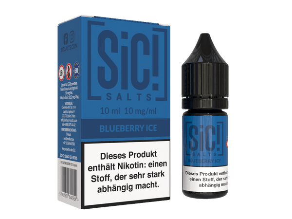 SiC! Salts - Nikotinsalz Liquid - Blueberry Ice