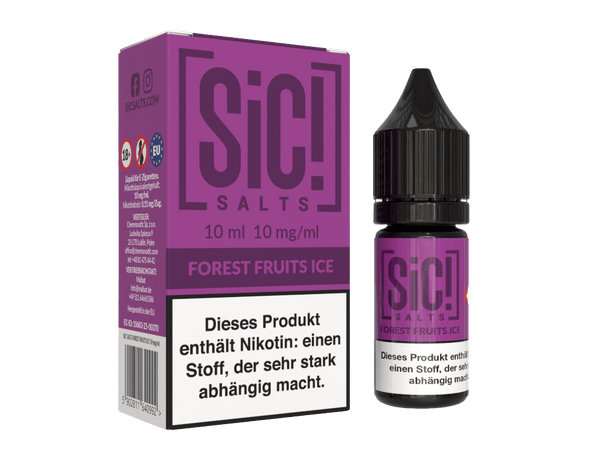 SiC! Salts - Nikotinsalz Liquid - Forest Fruits Ice