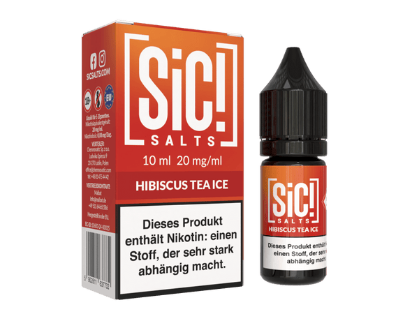 SiC! Salts - Nikotinsalz Liquid - Hibiscus Tea Ice
