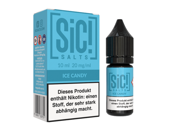 SiC! Salts - Nikotinsalz Liquid - Ice Candy