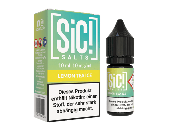 SiC! Salts - Nikotinsalz Liquid - Lemon Tea Ice