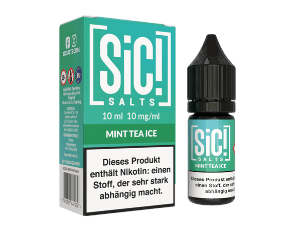 SiC! Salts - Nikotinsalz Liquid - Mint Tea Ice