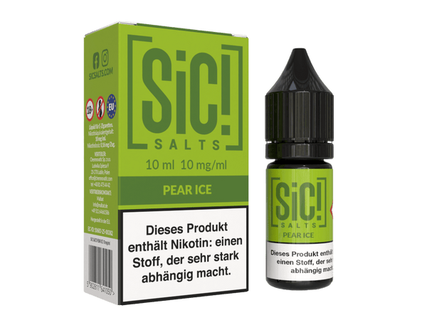 SiC! Salts - Nikotinsalz Liquid - Pear Ice