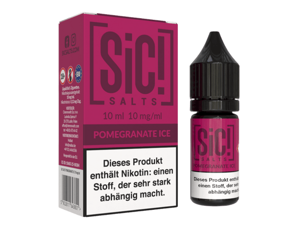SiC! Salts - Nikotinsalz Liquid - Pomegranate Ice