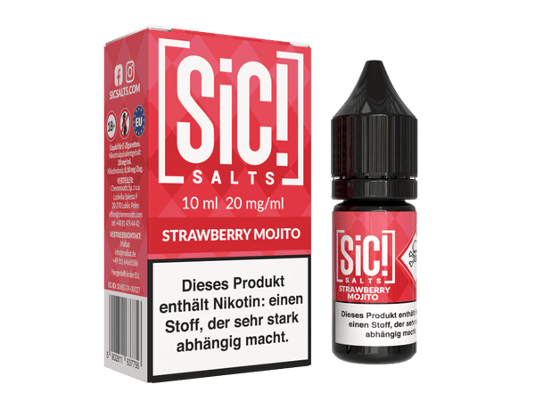 SiC! Salts - Nikotinsalz Liquid - Strawberry Mojito