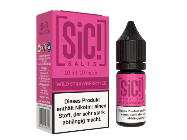 SiC! Salts - Nikotinsalz Liquid - Wild Strawberry Ice