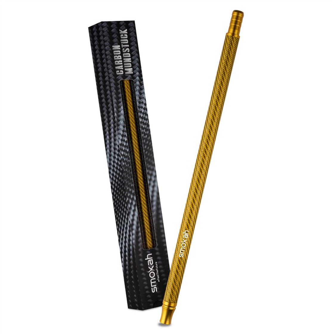 Smokah Carbon Mundstück Mat Gold