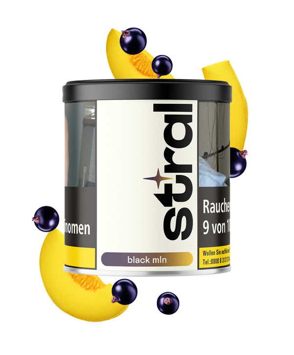 Stral Black Mln Tabak 200g