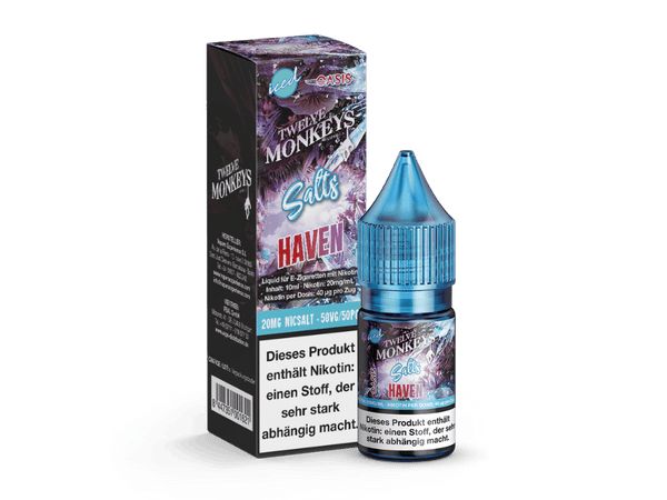 Twelve Monkeys - Iced - Nikotinsalz Liquid - Haven