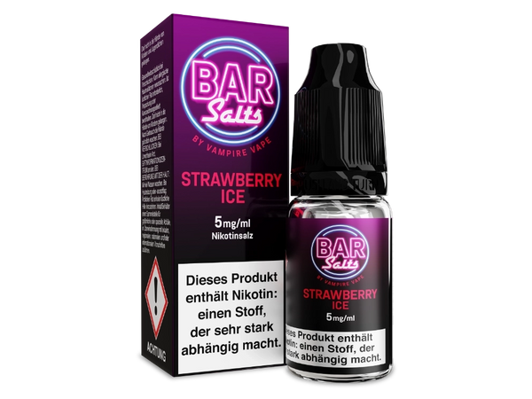 Vampire Vape - Bar Salts - Nikotinsalz Liquid - Strawberry Ice