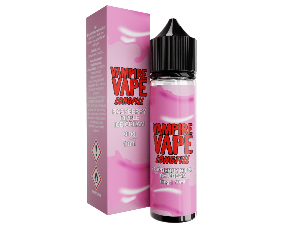 Vampire Vape - Dessert Collection - Aroma 10 ml - Raspberry Ripple Ice Cream