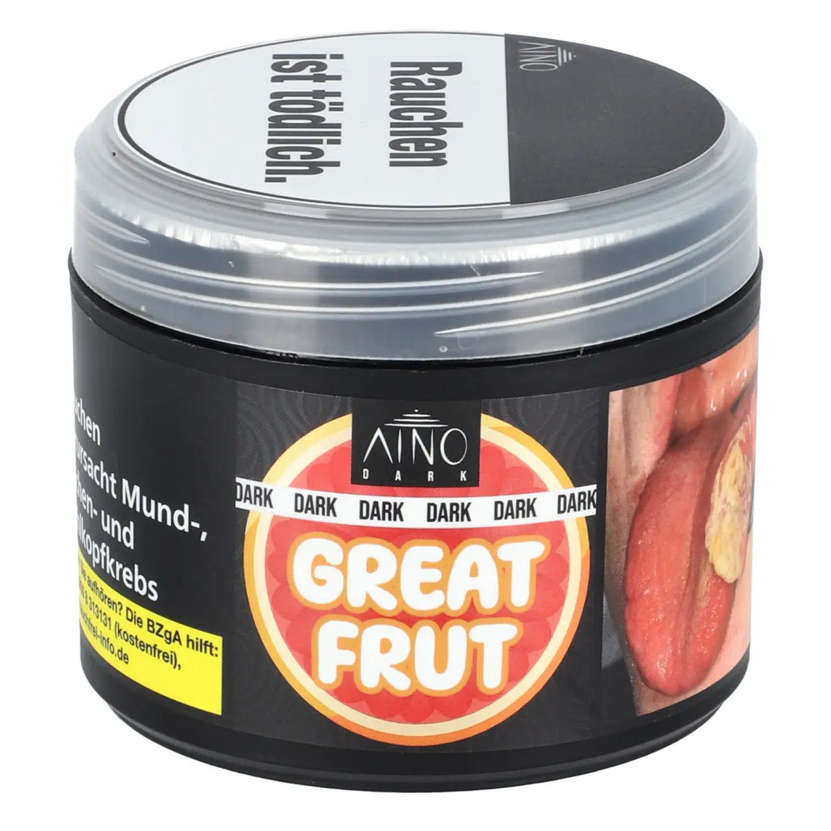 Aino DARK Great Frut 200g Shisha Tabak Dose