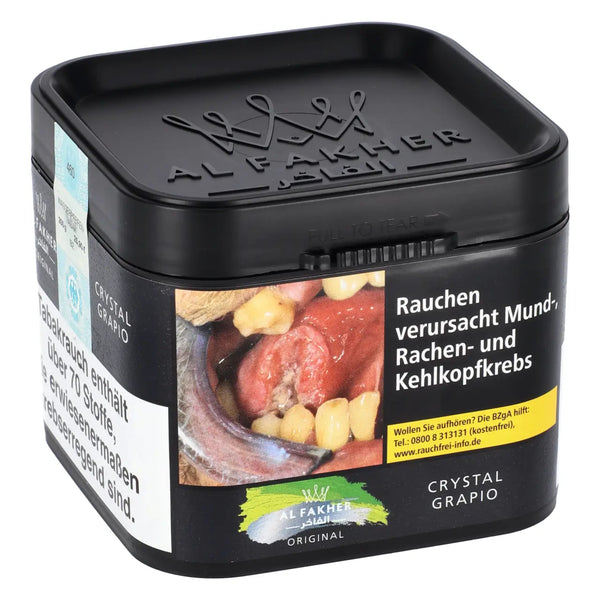 Al Fakher Crystal Grapio 200g Shisha Tabak Dose