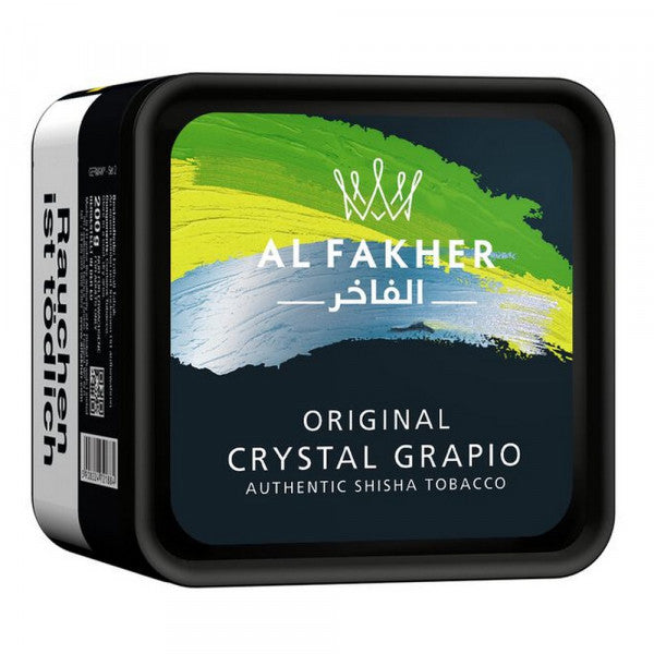 Al Fakher Crystal Grapio 1kg Shisha Tabak Packung