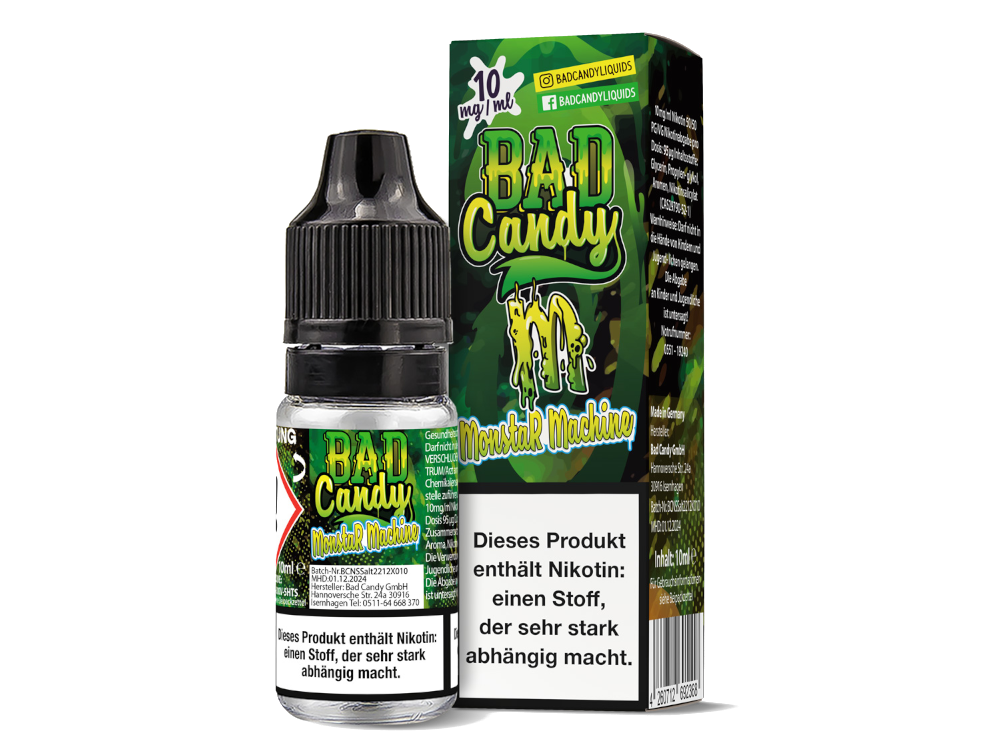 Bad Candy Liquids - Monstar Machine - Nikotinsalz Liquid