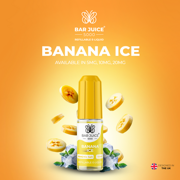Bar Juice 5000 Banana Ice Liquid 10ml