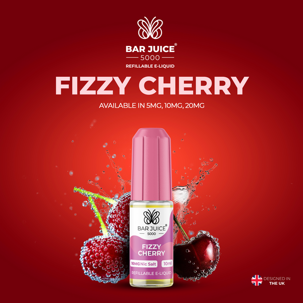 Bar Juice 5000 Fizzy Cherry Liquid 10ml