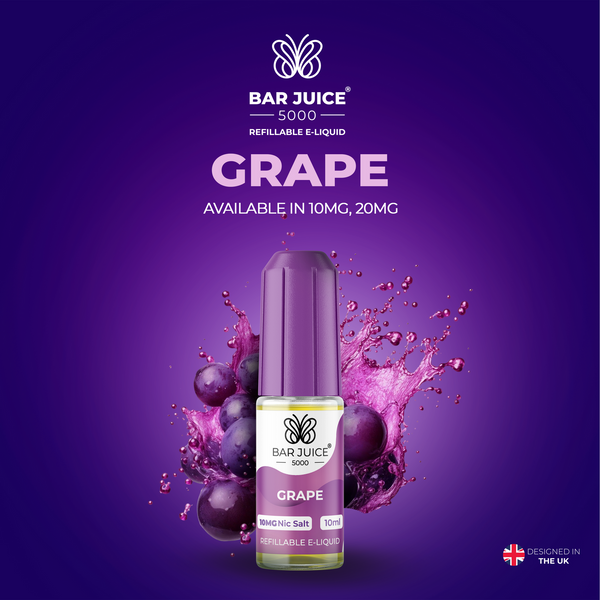 Bar Juice 5000 Grape Liquid 10ml