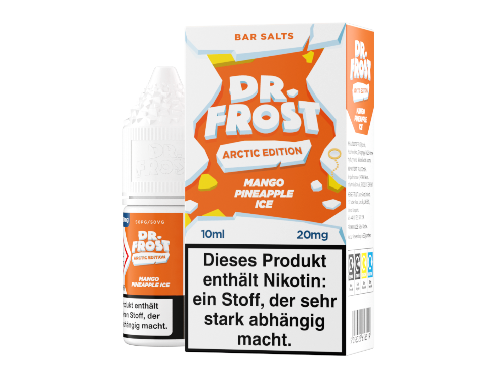 Dr. Frost - Arctic Edition - Nikotinsalz Liquid - Mango Pineapple Ice