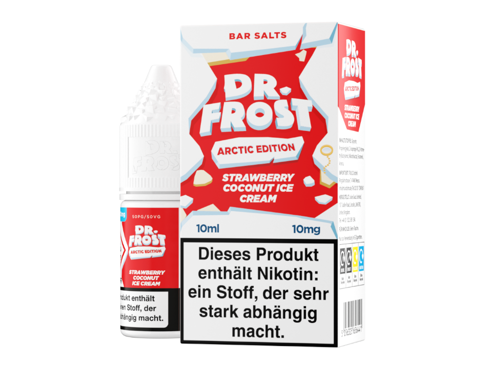 Dr. Frost - Arctic Edition - Nikotinsalz Liquid - Strawberry Coconut Ice Cream