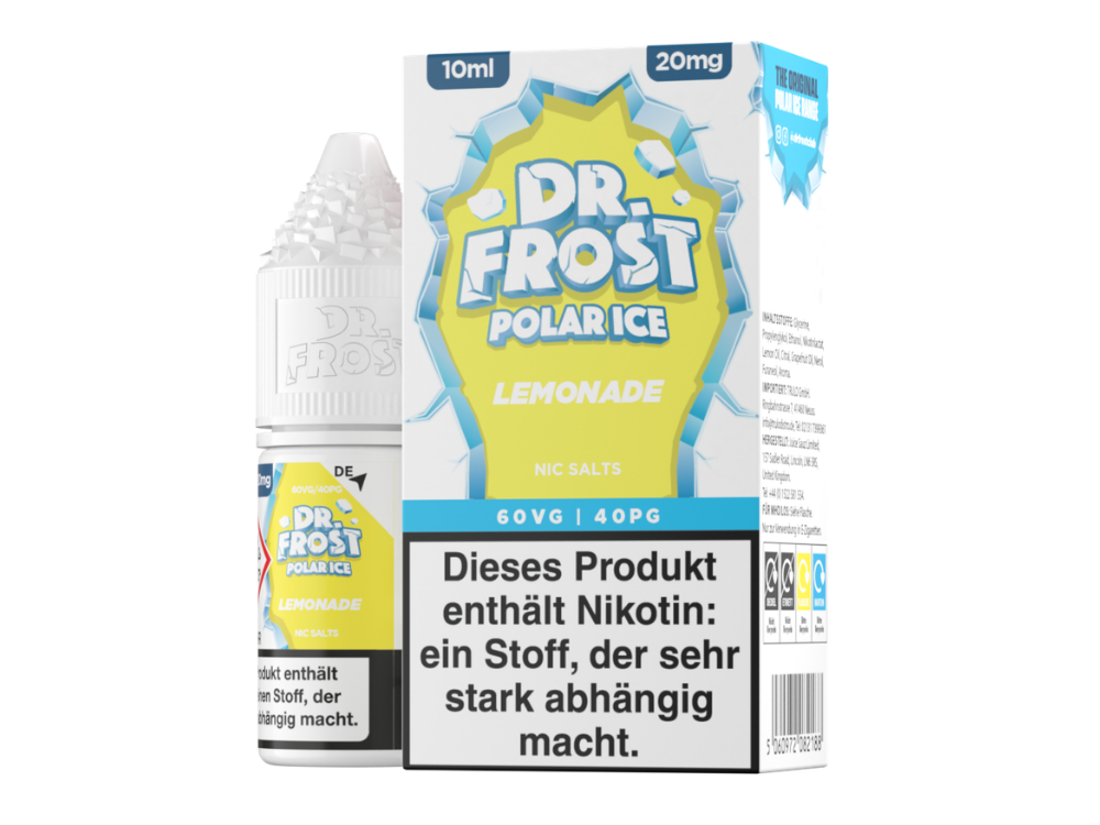 Dr. Frost - Polar Ice - Nikotinsalz Liquid - Lemonade