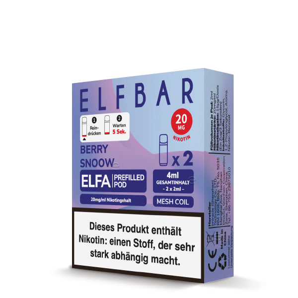 Elfbar ELFA Pods Berry Snoow 20mg