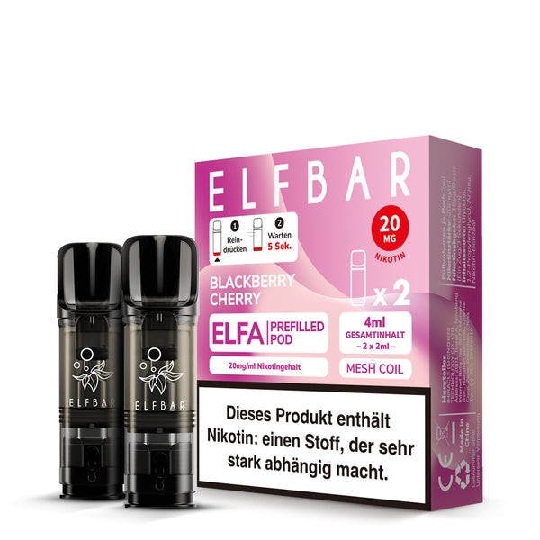 Elfbar ELFA Pods Blackberry Cherry 20mg