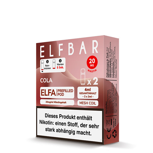 Elfbar ELFA Pods Cola 20mg