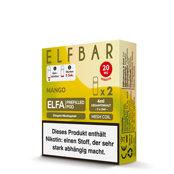 Elfbar ELFA Pods Mango 20mg