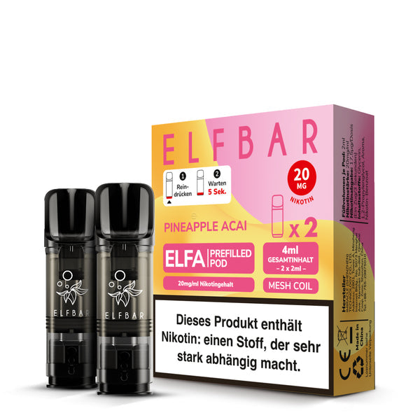 Elfbar ELFA Pods Pineapple Acai 20mg