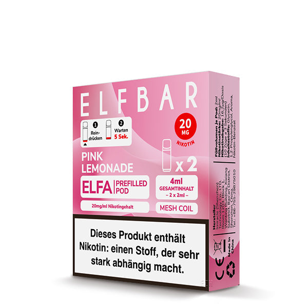 Elfbar ELFA Pods Pink Lemonade 20mg