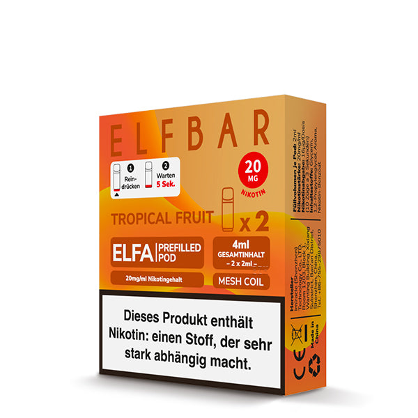 Elfbar ELFA Pods Tropical Fruit 20mg