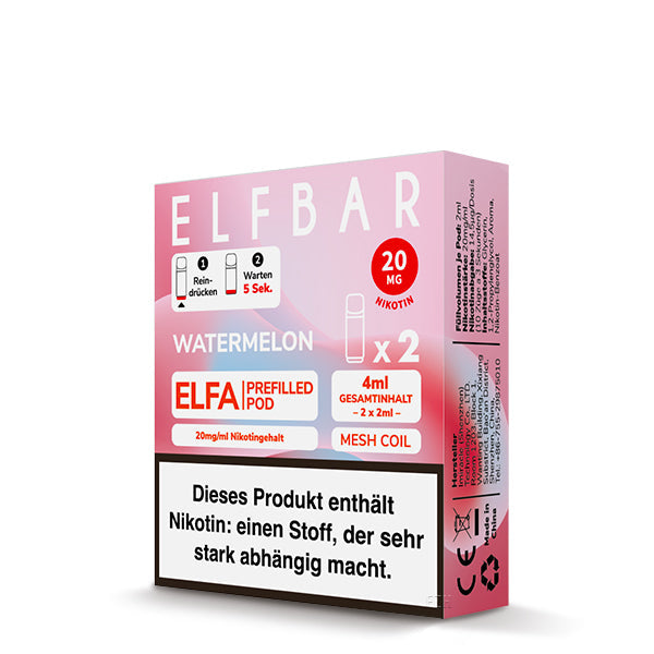 Elfbar ELFA Pods Watermelon 20mg