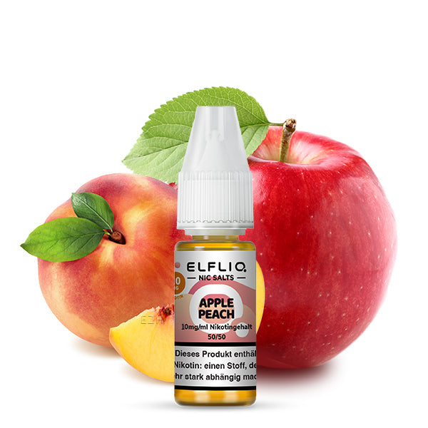 ELFLIQ Apple Peach Nikotinsalz Liquid 10ml