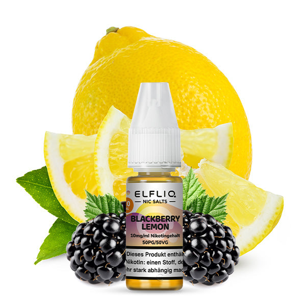 ELFLIQ Blackberry Lemon Nikotinsalz Liquid 10ml