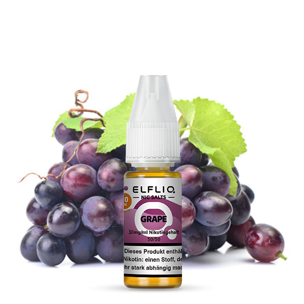 ELFLIQ Grape Nikotinsalz Liquid 10ml