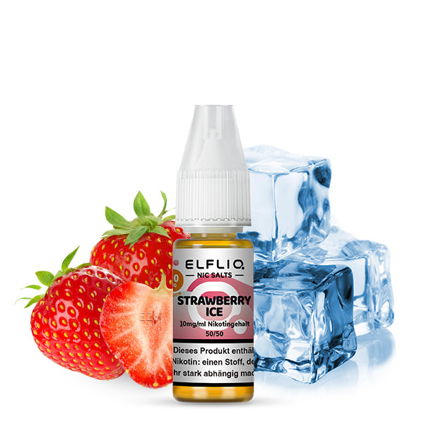 ELFLIQ Strawberry Ice Nikotinsalz Liquid 10ml