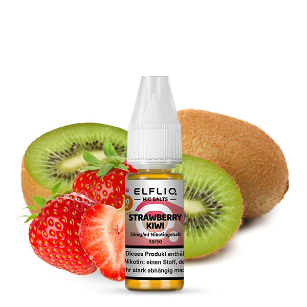 ELFLIQ Strawberry Kiwi Nikotinsalz Liquid 10ml