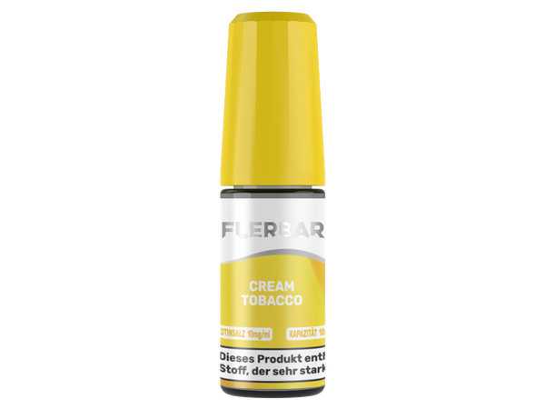 Flerbar Liquid - Nikotinsalz Liquid - Cream Tobacco