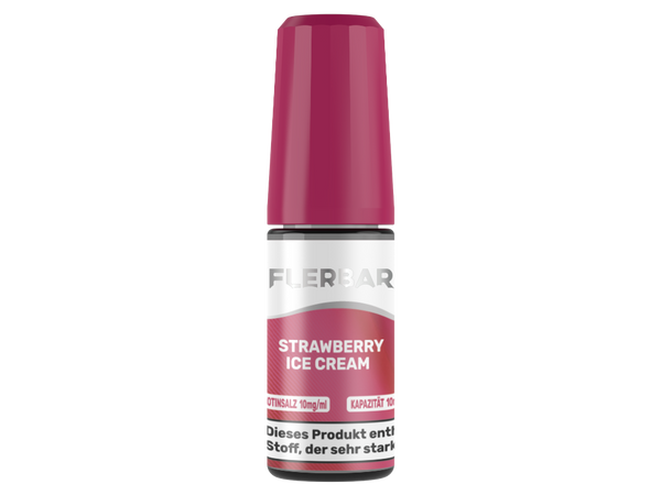 Flerbar Liquid - Nikotinsalz Liquid - Strawberry Ice Cream