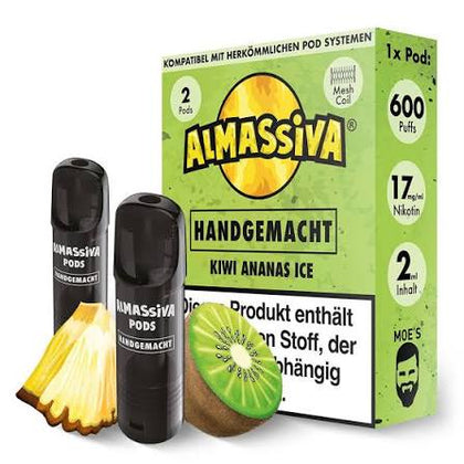 Al Massiva Pod Handgemacht 2er Pack 17mg