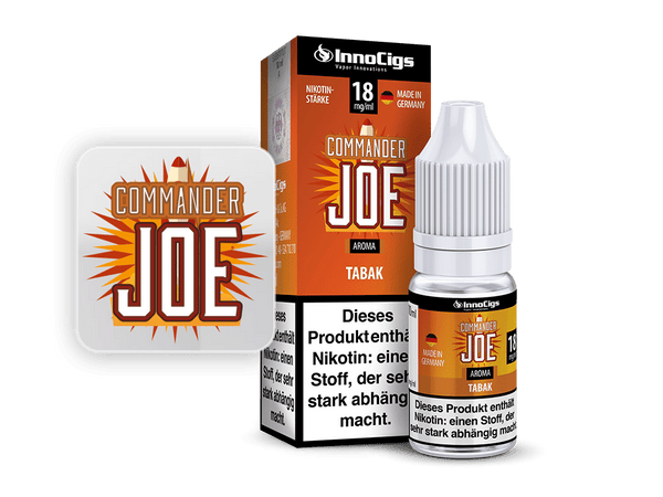 Commander Joe Tabak Aroma - Liquid für E-Zigaretten
