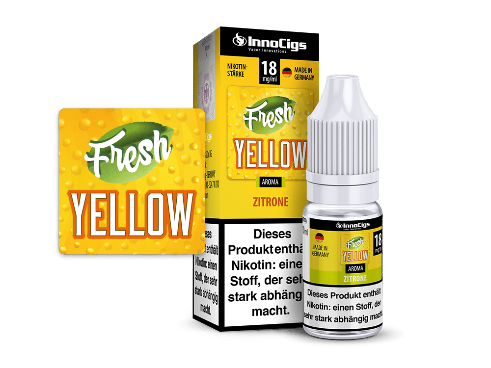 Fresh Yellow Zitrone Aroma - Liquid für E-Zigaretten