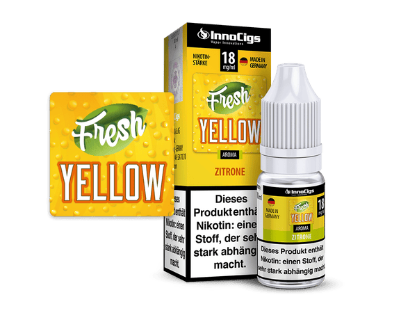 Fresh Yellow Zitrone Aroma - Liquid für E-Zigaretten