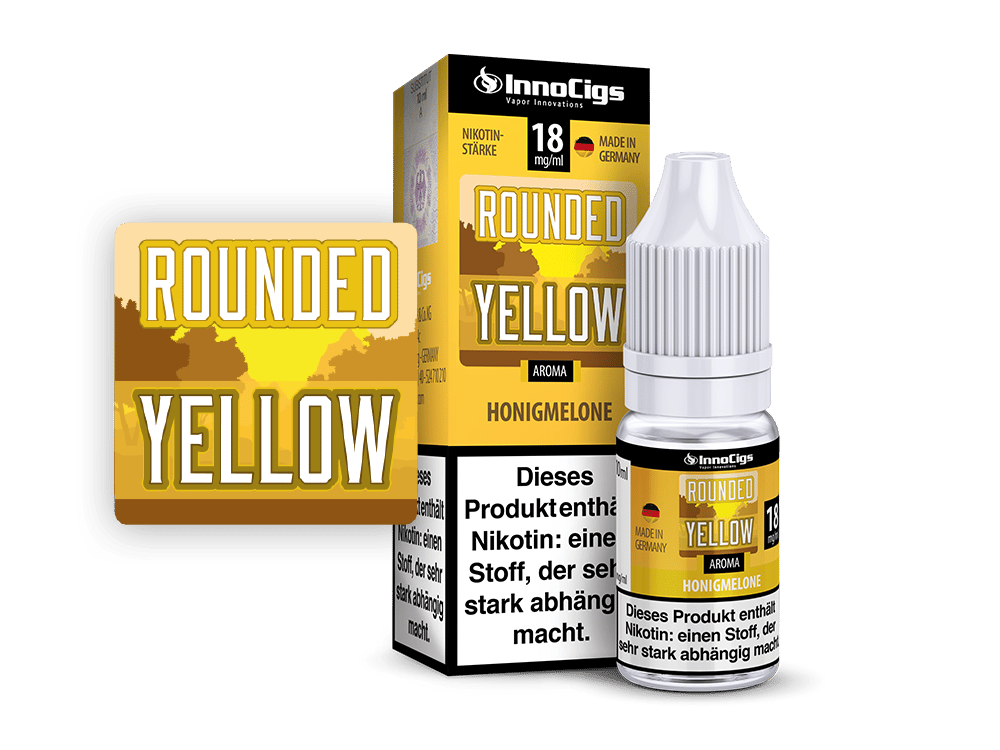 Rounded Yellow Honigmelonen Aroma - Liquid für E-Zigaretten