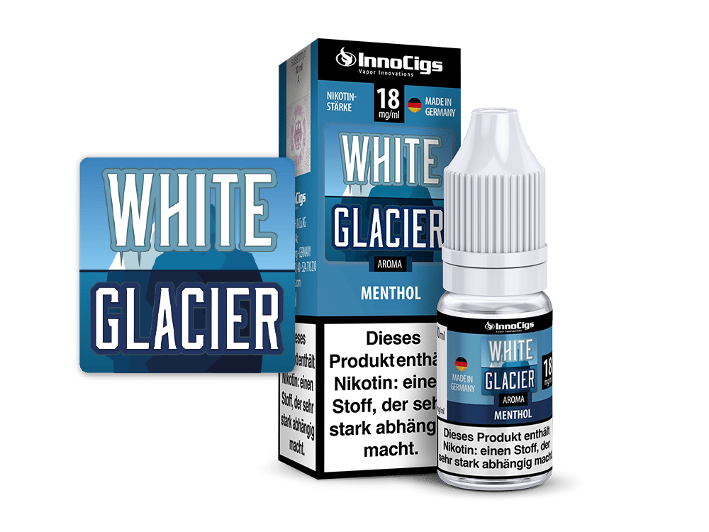 White Glacier Fresh Aroma - Liquid für E-Zigaretten