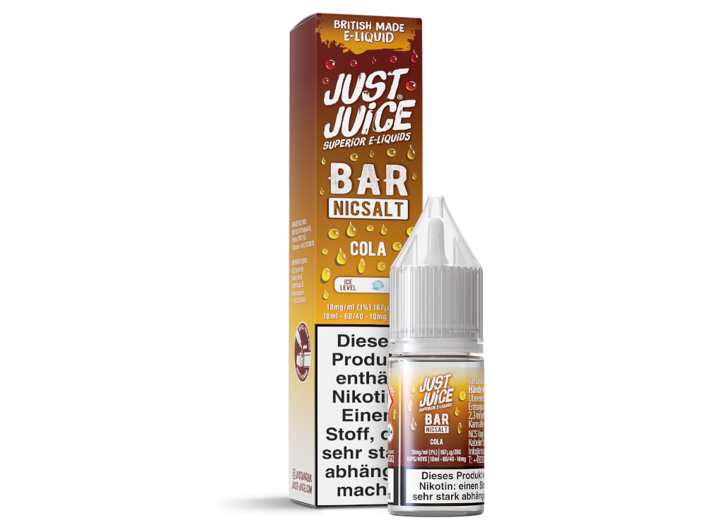 Just Juice - Bar - Nikotinsalz Liquid - Cola