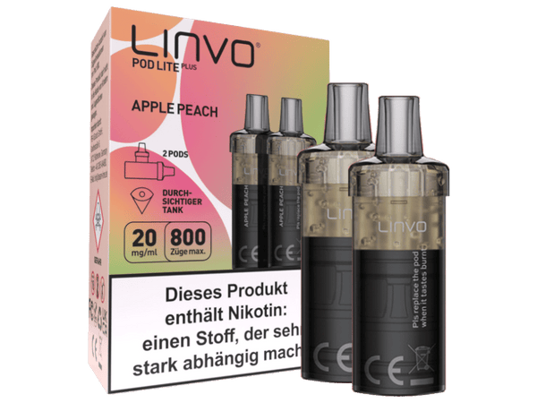 Linvo - Pod Lite Plus Cartridge 20 mg/ml (2 Stück pro Packung)
