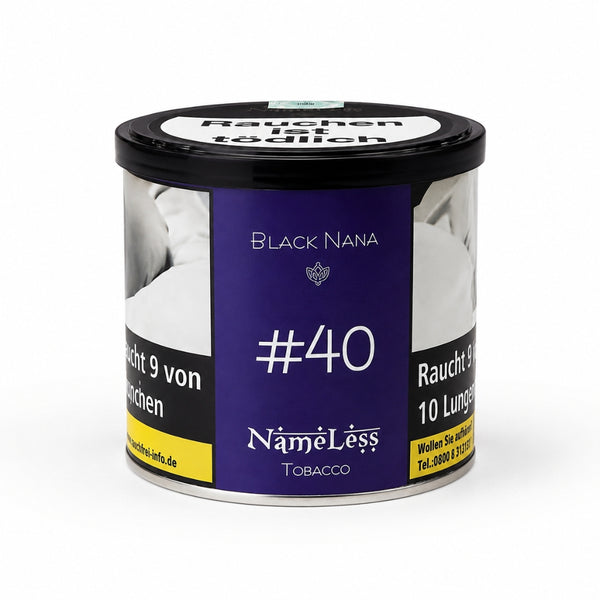 NameLess Black Nana #40 200g Shisha Tabak Dose