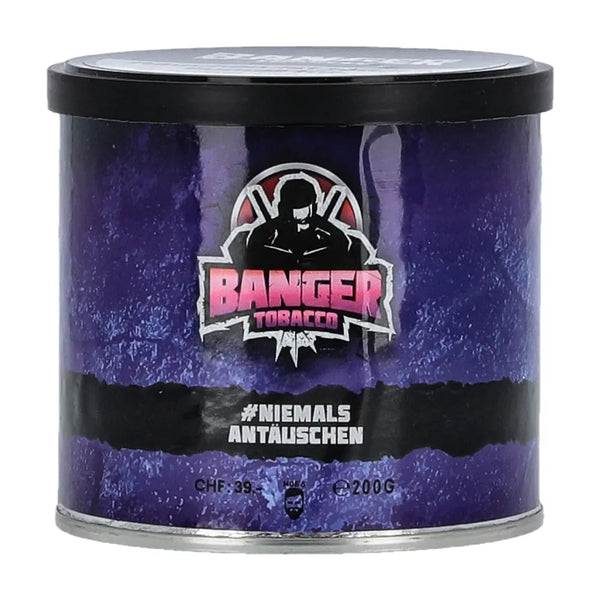Banger Niemals Antäuschen 200g Shisha Tabak Dose